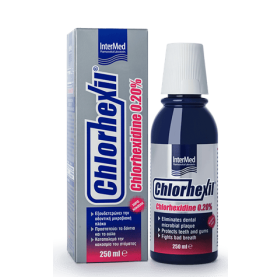 Intermed Chlorhexil 0,20% Mouthwash Στοματικό Διάλυμα με 0.20% χλωρεξιδίνη 250ml